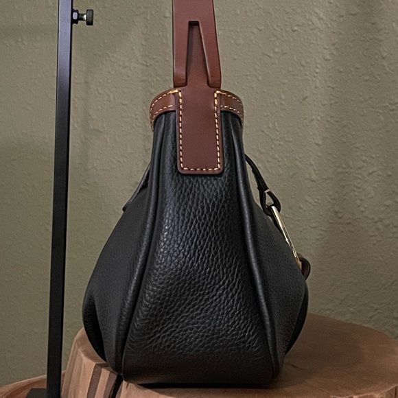 DOONEY & BOURKE DERBY PEBBLE LEATHER SHOULDER BAG - Picture 8 of 16
